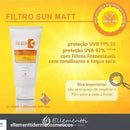 Filtro solar sun matt com tonalizante